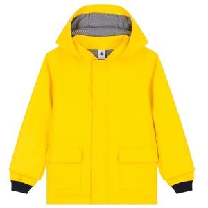 Petit Bateau toddler classic yellow rain jacket 5 yrs old (110cm)